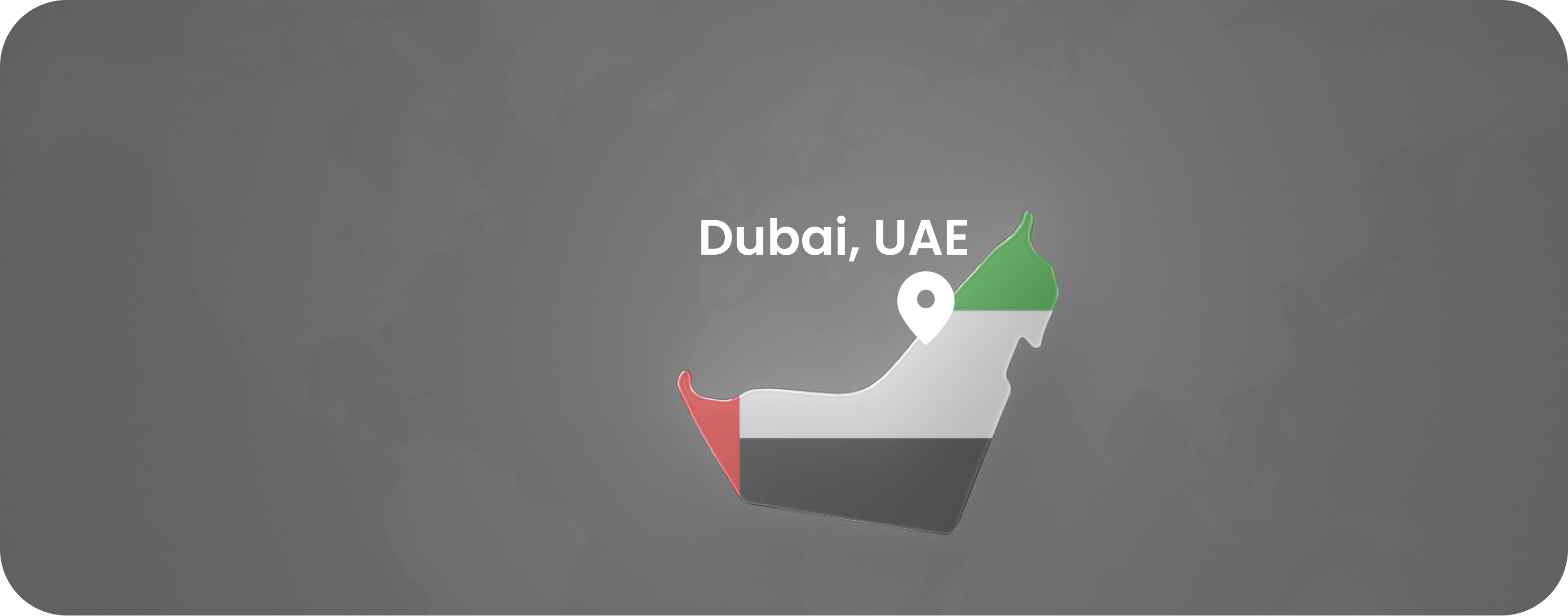 Schematic map of our location in UAE